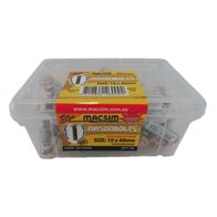 Mason Bolts Hex Head 10mm x 40mm | Durable Construction | Pack of 50 | by Fire Factory Australia