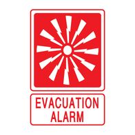 Evacuation Alarm (Small) | Compact Design | Loud Alarm Sound | Ideal for Safety Systems | by Fire Factory Australia