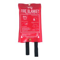 Fire Blanket 1000mm x 1000mm | Fire-Resistant Fiberglass | Easy Deployment | Non-Flammable Material | by Fire Factory Australia