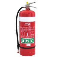 9.0 kg ABE Dry Chemical Powder Extinguisher | High Performance | Wall Bracket Included | Multipurpose Fire Classes | by Fire Factory Australia