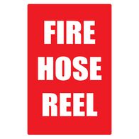 Fire Hose Reel Sign | Large Clear Lettering | Durable Weather-Resistant | 300mm x 450mm | by Fire Factory Australia