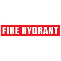 Fire Hydrant Red Strip (Small) | High Visibility | Durable Weather-Resistant Plastic | Compact Size | by Fire Factory Australia