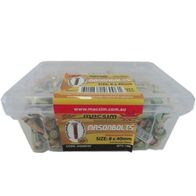 Mason Bolts Hex Head 8mm x 40mm | High-Strength Steel | 100 PCS | by Fire Factory Australia