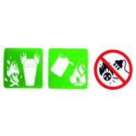 Pictograph - Large Foam Fire Sign | Clear Visibility | Fire Safety Compliance | by Fire Factory Australia