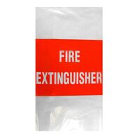 Thick UV Plastic Cover for 9.0kg Fire Extinguisher | UV Resistant | Easy Manual Fitting | by Fire Factory Australia