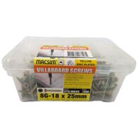 Villaboard Screws 8G-18 | 25mm Length | Corrosion Resistant Coating | Sharp Thread for Easy Penetration | @Box of 500 | by Fire Factory Australia