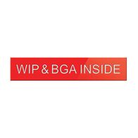 WIP & BGA Inside Engraved Sign | Durable Plastic | Clear Visibility | Compact Size | by Fire Factory Australia