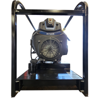 Hyundai H740E Portable Petrol Generator | Push Button Start | 50L Fuel Tank | Worksite Compliant | by Genelite