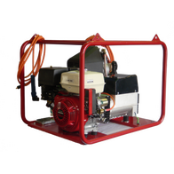 Honda GX390E Generator | Key & Pull Start | Heavy-Duty Frame & Low Oil Protection | by Genelite