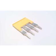 Allen-Bradley 1492CJK64 Center Jumper Plug-In Type 4 Pole Yellow
