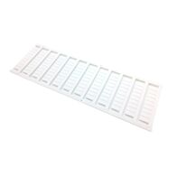 Allen-Bradley 1492M7X12 White Snap-In Marker Card