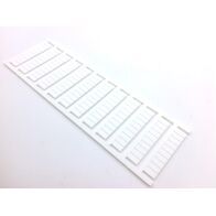 Allen-Bradley 1492M6X12 White Snap-In Marker Cards 6x12mm