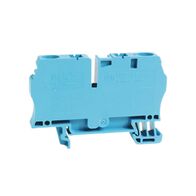 Allen-Bradley 1492L6B Blue Spring Clamp Feed Through Terminal Block