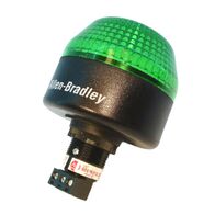 Allen-Bradley 855PSB10LE322 Panel Mount Strobe Green 120 VAC