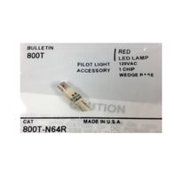 Allen-Bradley 800TN64R Red LED 30mm Push Button Lamp