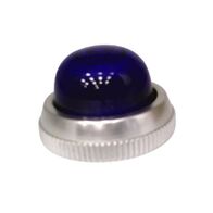 Allen-Bradley 800TN23 Replacement Lens Pilot Light Cap Blue Glass 30mm
