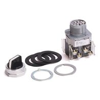 Allen-Bradley 800TJ4KE7B Selector Switch with White Knob Insert