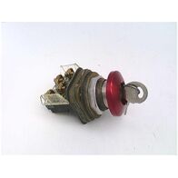 Allen-Bradley 800TE2433M6A Cylinder Lock Push Button 30mm Mushroom Red