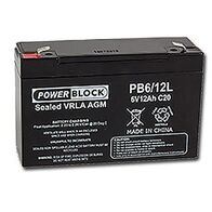Power Block 6V 12Ah Battery T2 (Power Block 6V 12Ah Battery T2)