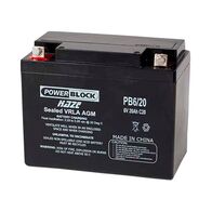 Power Block 6V 20Ah CF AGM (4-240) (Power Block 6V 20Ah)