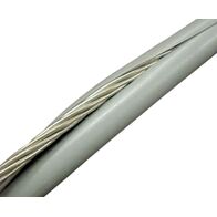 Tree Guard 3mt x 25mm ID split Grey (Tree Guard 3mt x 25mm ID split Grey)