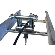 Cable tray roller with 60mm clamp (Cable tray roller with 60mm clamp)