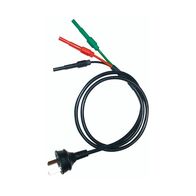 Aust. Plug to 3 Core Banana Plug Adaptor (Aust. Plug to 3 Core Banana Plug Adaptor)