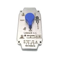 Allen-Bradley Lifeline 4 Stainless Steel Replacement Cover with Blue Reset Knob