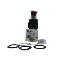 Allen-Bradley 800TCFXP16RA1 30mm Maintained Mushroom Head Pushbutton