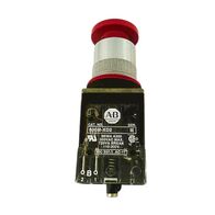 Allen-Bradley 800MRD6D2 Red Mushroom Head Momentary Push Button