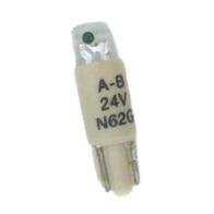 Allen-Bradley 800TN62G Green LED Cluster Lamp 24 VDC