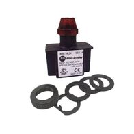 Allen-Bradley 800L18L24R Red LED Pilot Indicator Light 24V AC/DC