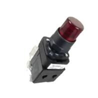 Allen-Bradley 800HQRBH2R Momentary Pushbutton 30mm Red Guarded Head