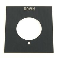 Allen-Bradley 800HY3 Pushbutton Legend Plate