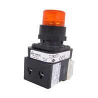 Allen-Bradley 800HQRBH2A 30mm Momentary Amber LED Pushbutton