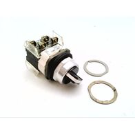 Allen-Bradley 800TJ2KT7B Selector Switch 3 Position 30mm Maintained Black