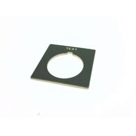 Allen-Bradley 800HW128 Legend Plate for 30mm Pushbutton