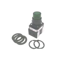 Allen-Bradley 800HQRBH2G Momentary Pushbutton Green LED 30mm