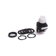 Allen-Bradley 800HCQRBH2W 30mm Momentary Push Button with LED