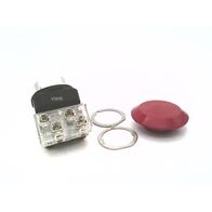 Allen-Bradley 800TCFXJ6A Push Button 30.5mm Red Jumbo Mushroom Head