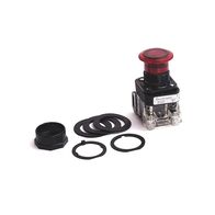 Allen-Bradley 800HCFRXTQ24RA5 Illuminated Push-Pull Mushroom Head Push Button