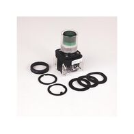 Allen-Bradley 800HCQRAH2W 30mm Momentary Push Button with LED