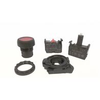 Allen-Bradley 800FPLF4PN3RX01 Illuminated Round Plastic Momentary Push Button