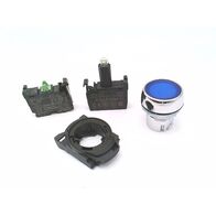 Allen-Bradley Illuminated Round Metal Momentary Push Button Operator