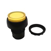 Allen-Bradley 800FPLE5 Yellow Illuminated Momentary Push Button