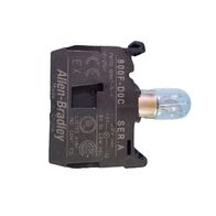 Allen-Bradley 800FD5C Contact Block with Incandescent Module and Lamp