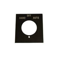 Allen-Bradley 800HY11 Legend Plate Vertical Hand-Off-Auto Text