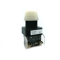 Allen-Bradley 800HQR20W Pilot Light 30.5mm White Incandescent