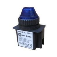 Allen-Bradley 800L22L24B Blue LED Pilot Light 22.5mm 24V AC/DC
