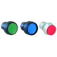 Allen-Bradley 800FMF6MX01 Blue Momentary Push Button